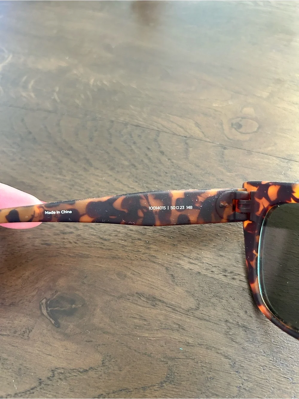 Toms wolfed tortoise print traveler collection Sydney sunglasses